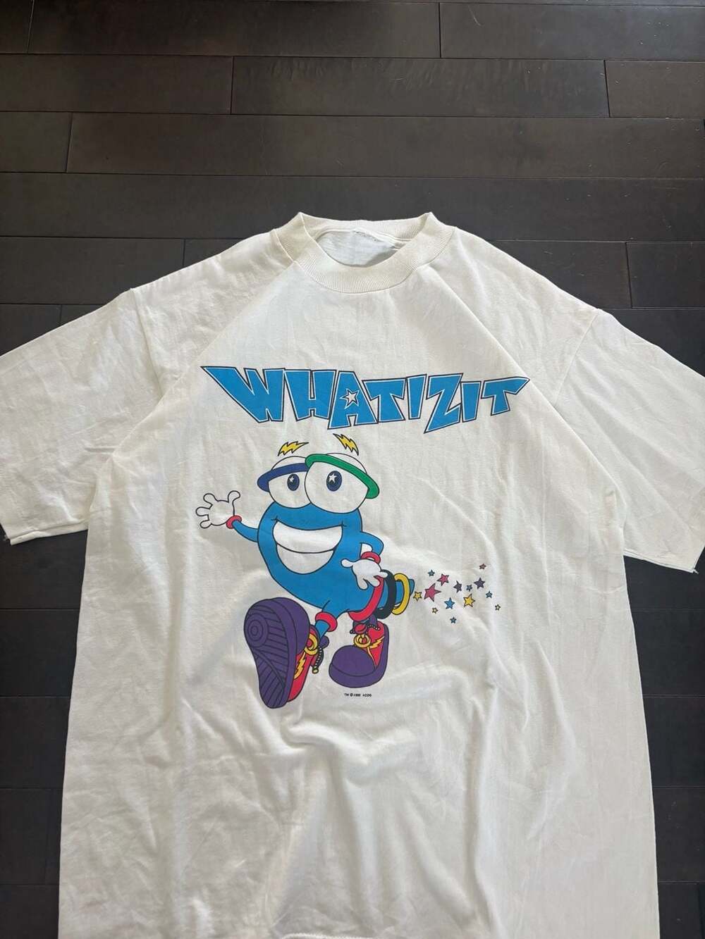 Vintage 90s Whatizit Izzy Atlanta 1996 Olympic Games Mascot T-Shirt